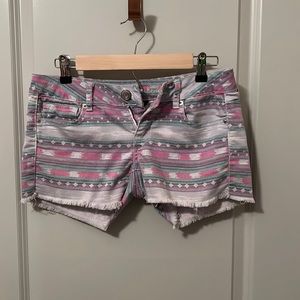 American eagle printed shorts